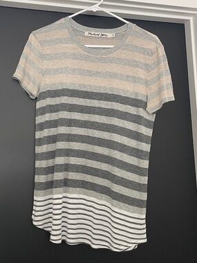 Michael Stars Women's Striped T-Shirt